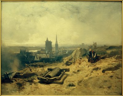 المناظر الطبيعية مع النباتات المعدنية بواسطة تشارلز هوجيت